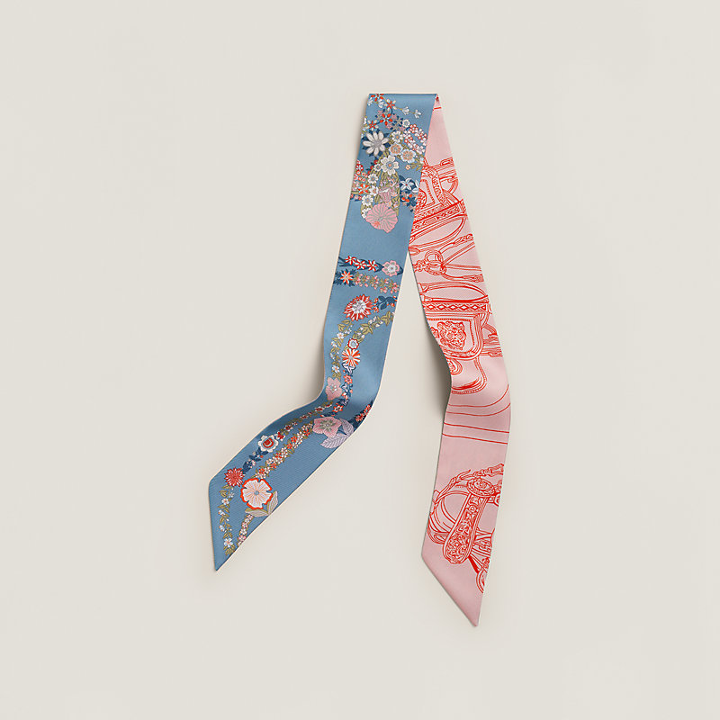Brides de Gala en Fleurs Twilly絲巾| Hermès 愛馬仕台灣地區官網